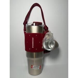 Starbucks China 2025 Christmas Warmth Double Spout Tumbler, Sleeve, Pendant BNWT